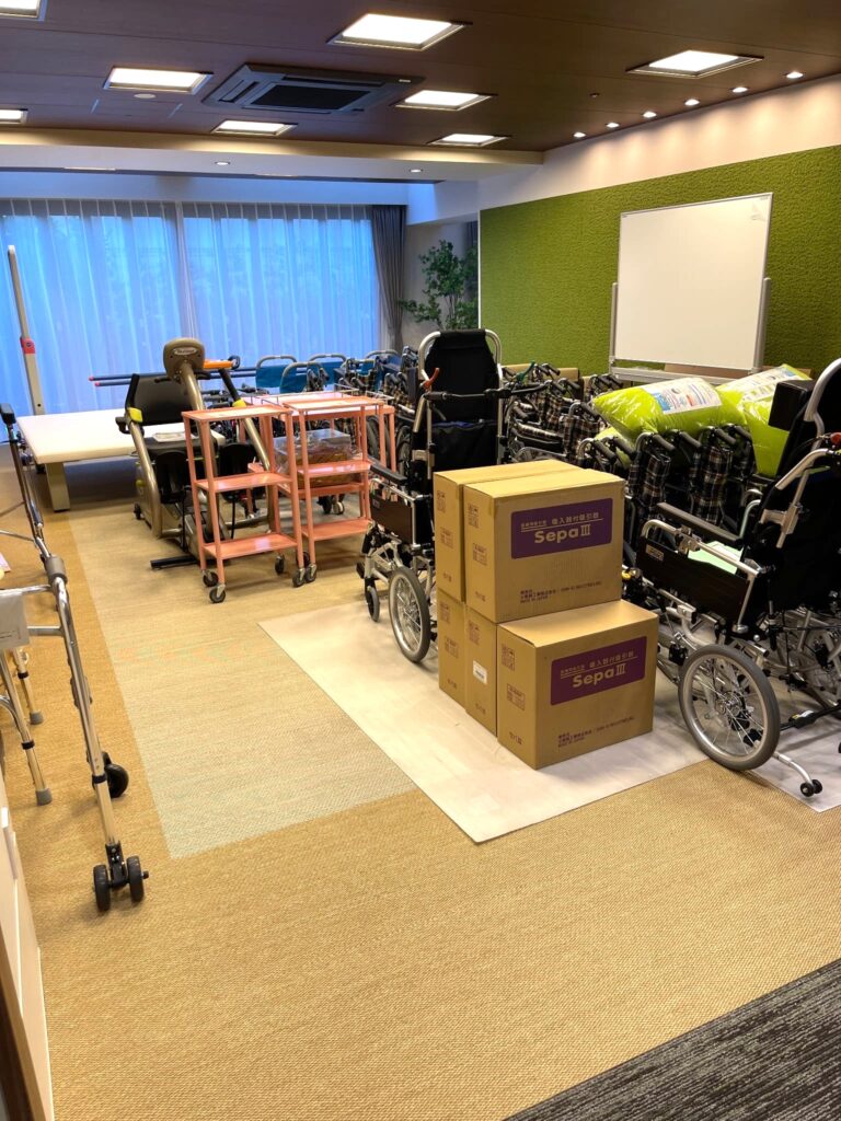 介護付有料老人ホーム〈アズハイム習志野〉の機能訓練エリア