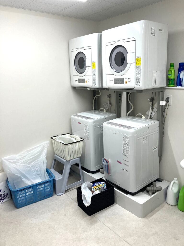 サービス付き高齢者向け住宅〈ぞうさんナーシングホーム柏青葉台〉の洗濯室