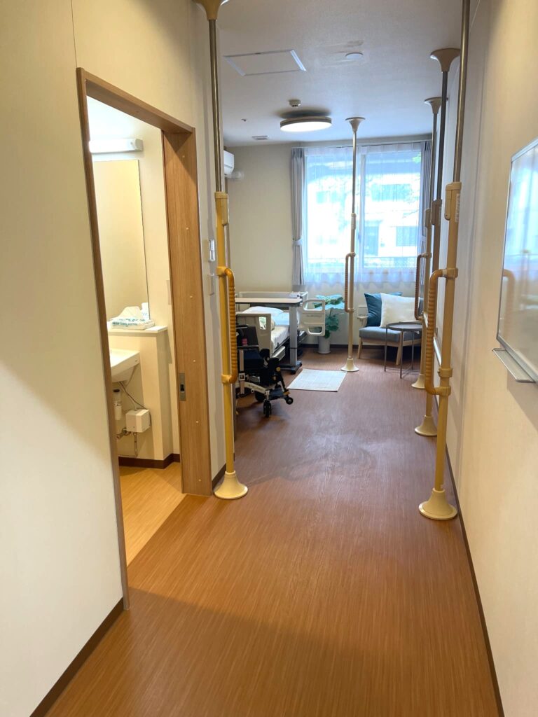 高齢者住宅〈ドットホーム本千葉〉の居室（モデルルーム）