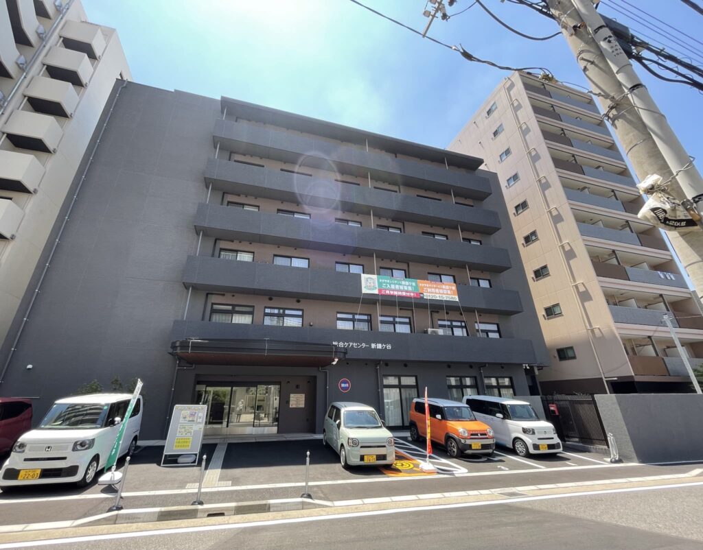 サービス付き高齢者向け住宅〈かがやきレジデンス新鎌ヶ谷〉の外観