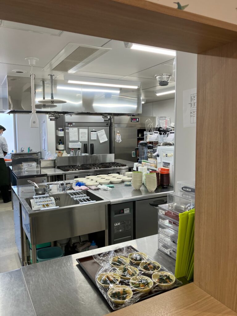 住宅型有料老人ホーム〈もりの家〉の厨房