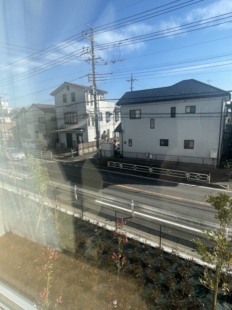 住宅型有料老人ホーム　アルク松戸五香の居室設居室窓からの眺め