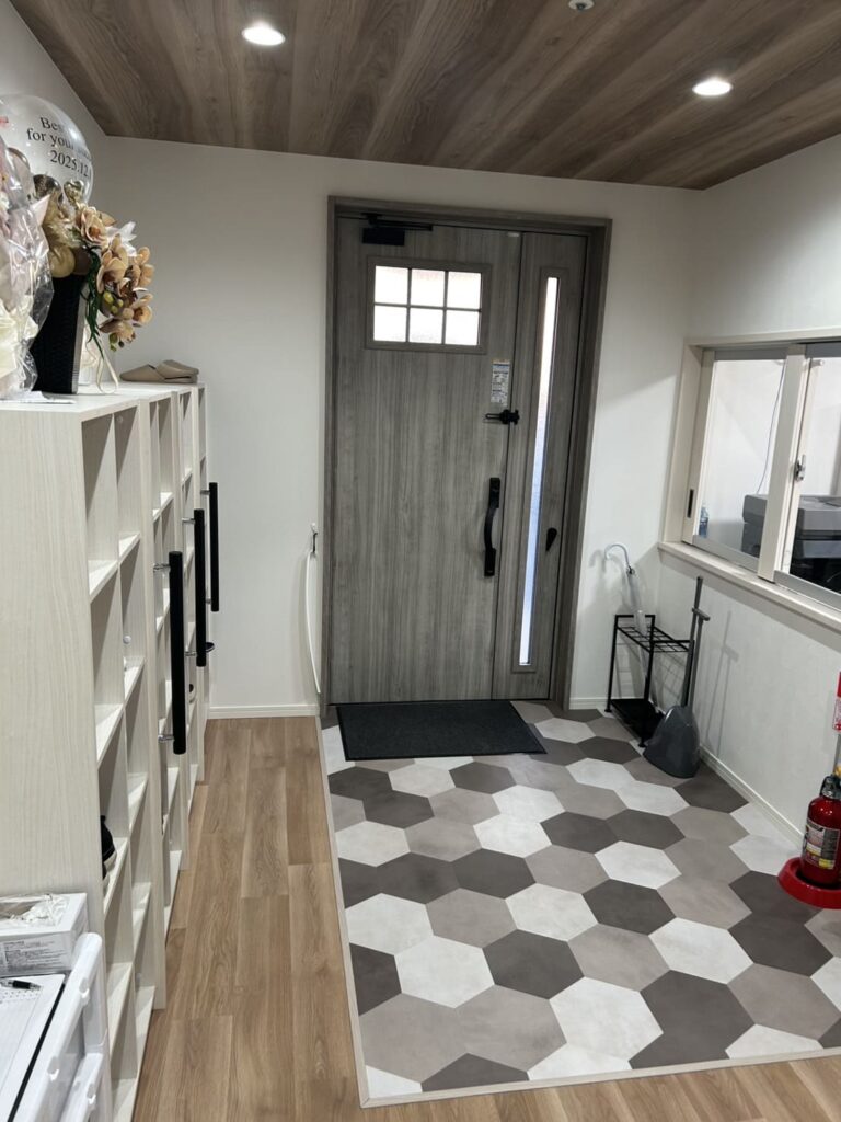 住宅型有料老人ホームカーザミーア大網の玄関