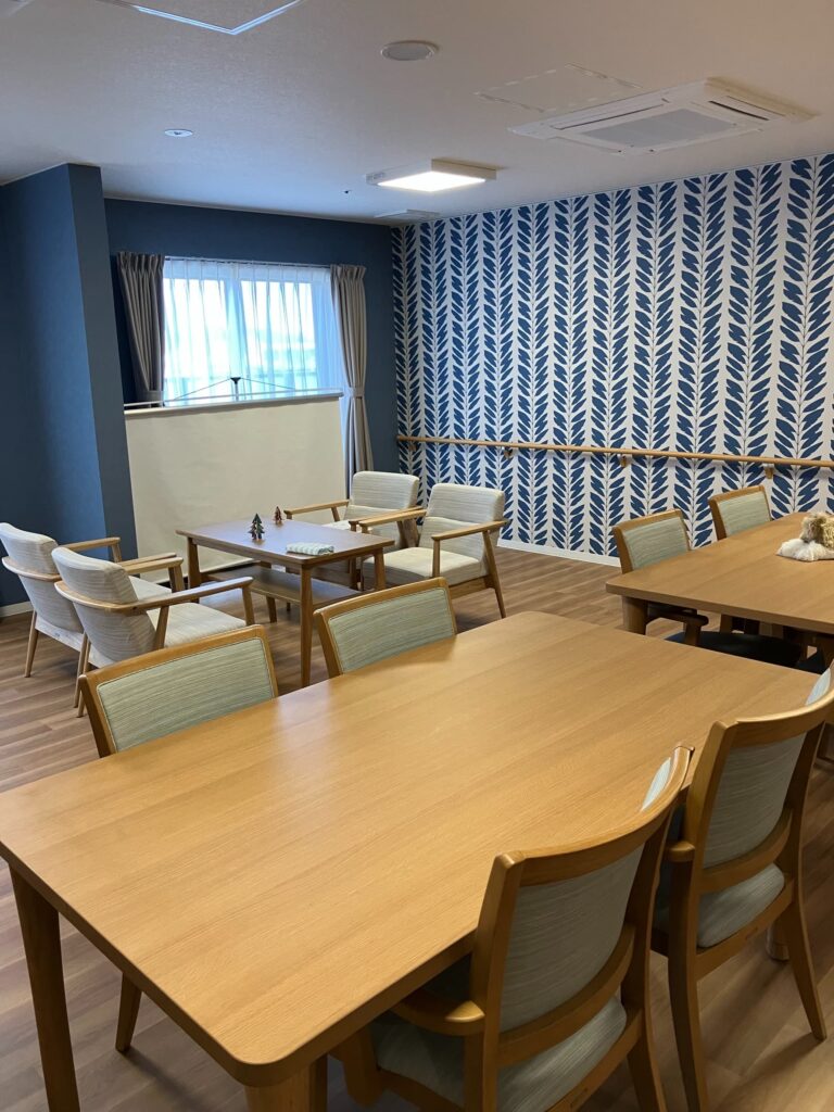 住宅型有料老人ホーム〈もりの家〉の食堂