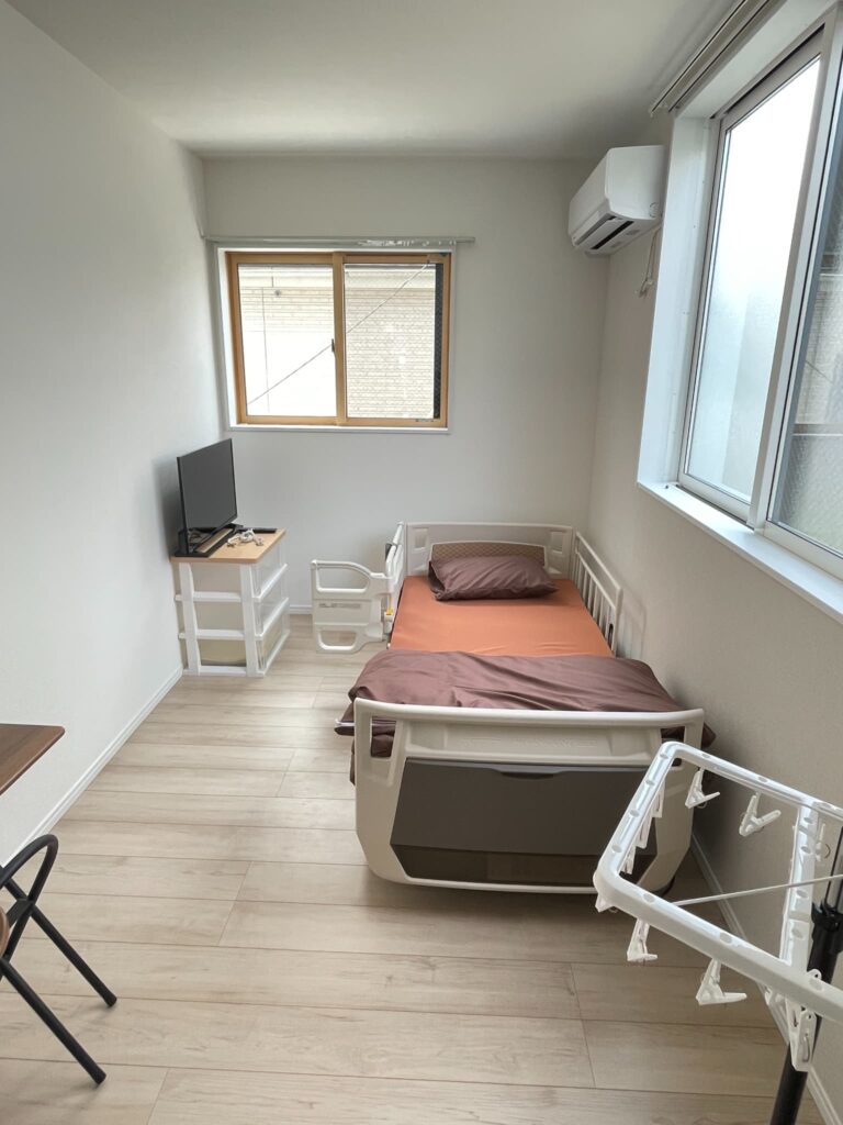 高齢者向けサポート住宅〈Lib Life都町Ⅱ〉の１階居室(モデルルーム)