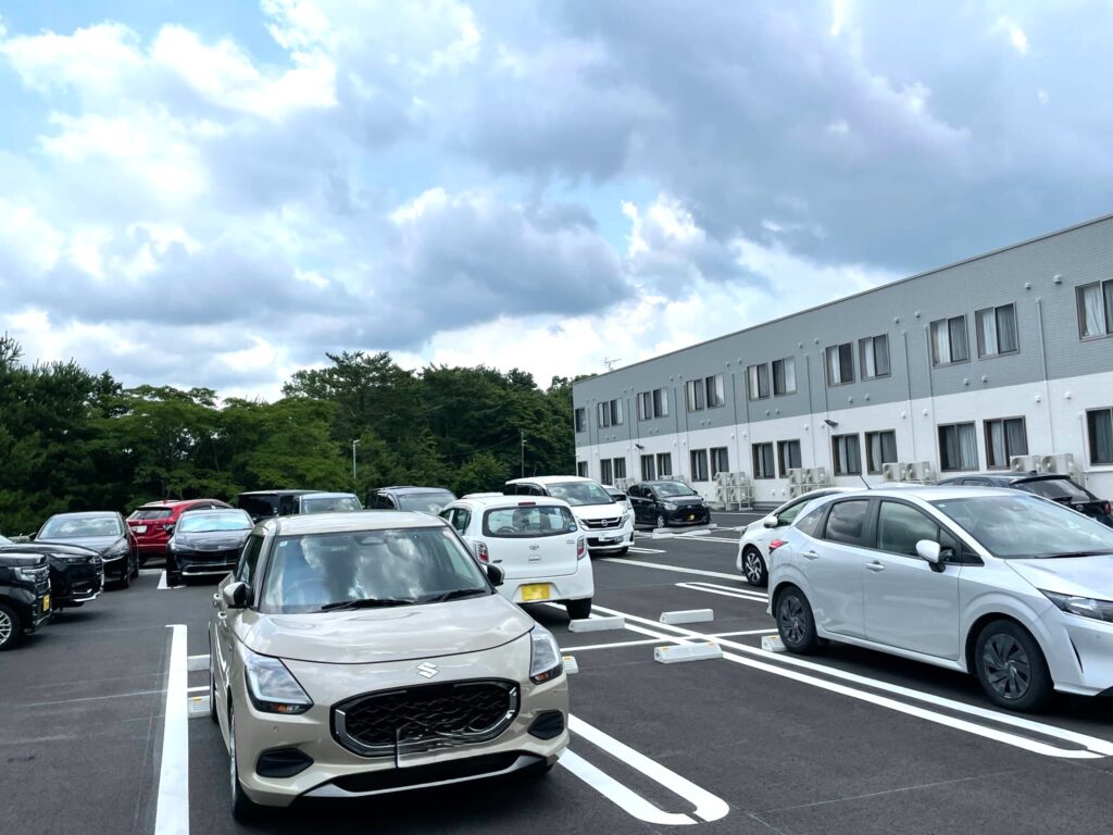 住宅型有料老人ホーム〈アルク千葉おゆみ野〉の駐車場