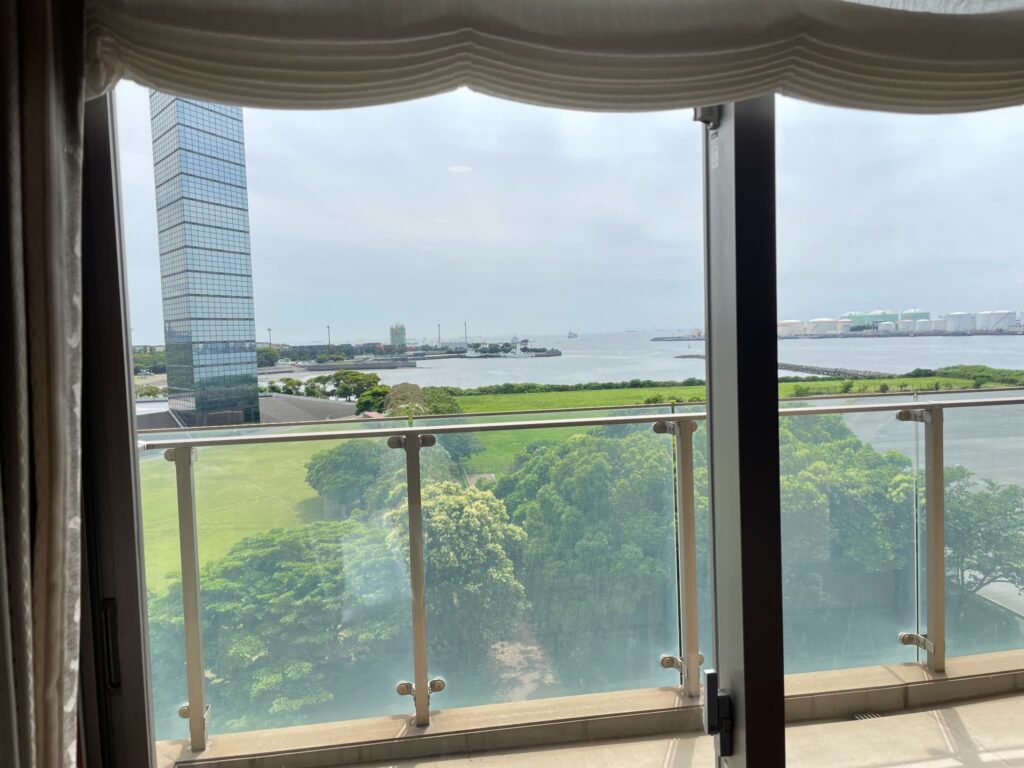 住宅型有料老人ホーム〈グッドタイムリビング千葉みなと／海岸通〉の5階ラウンジからの眺め