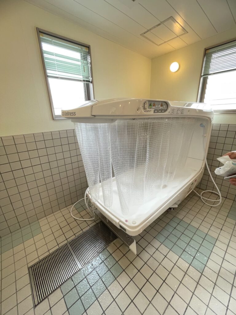 〈ドットホーム新検見川〉のミスト浴