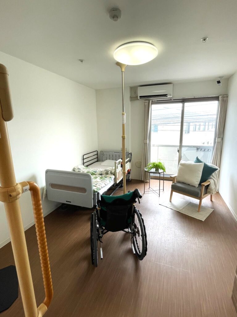サービス付き高齢者向け住宅〈ドットホーム新検見川〉の居室(モデルルーム)
