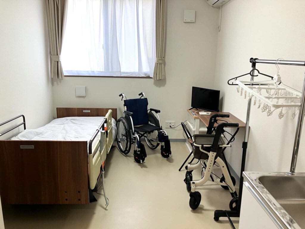 高齢者向けサポート住宅〈Lib Lifeうるいど南〉の居室(モデルルーム)